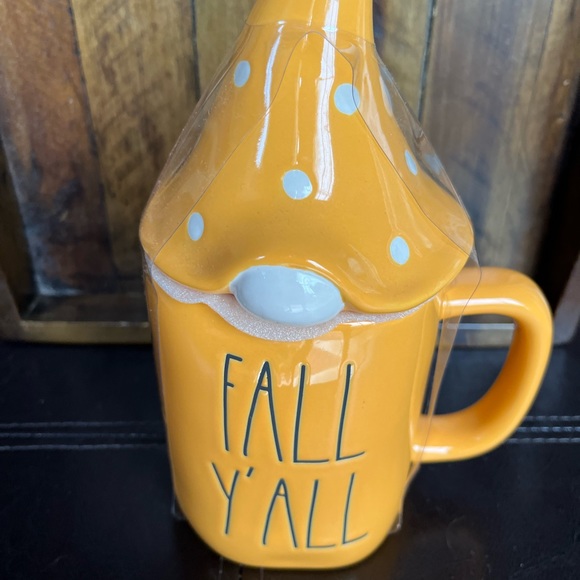 RAE DUNN FALL Y’ALL CERAMIC GNOME MUG - Picture 2 of 4
